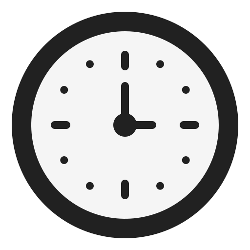 Wall clock Generic Flat icon