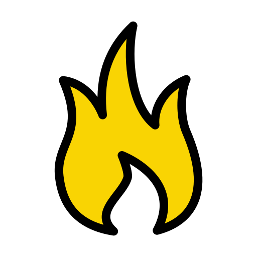 Fire free icon Fire free icon