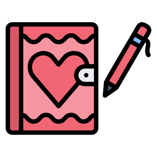 Diary Generic Outline Color icon