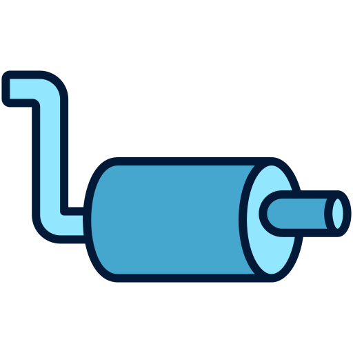 tubo de escape icono gratis