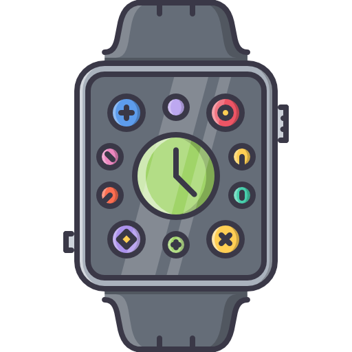 reloj inteligente icono gratis