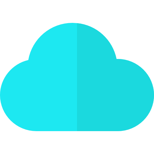 computación en la nube icono gratis