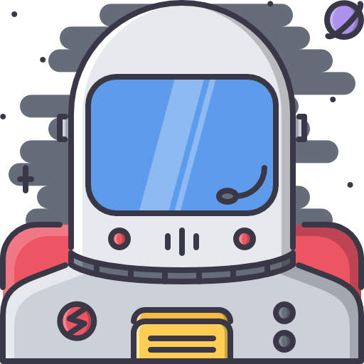 astronauta icono gratis