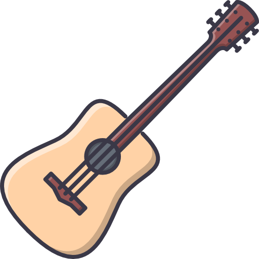 guitare acoustique Icône gratuit guitare acoustique Icône gratuit
