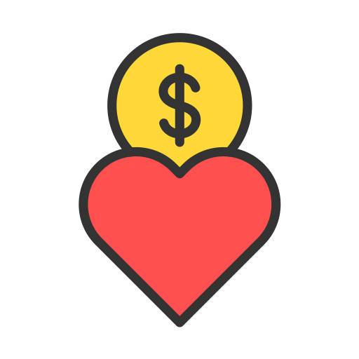 Charity Generic Outline Color icon