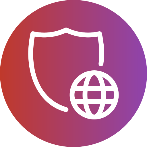 Worldwide security free icon