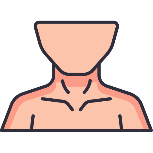 Neck Generic Outline Color icon