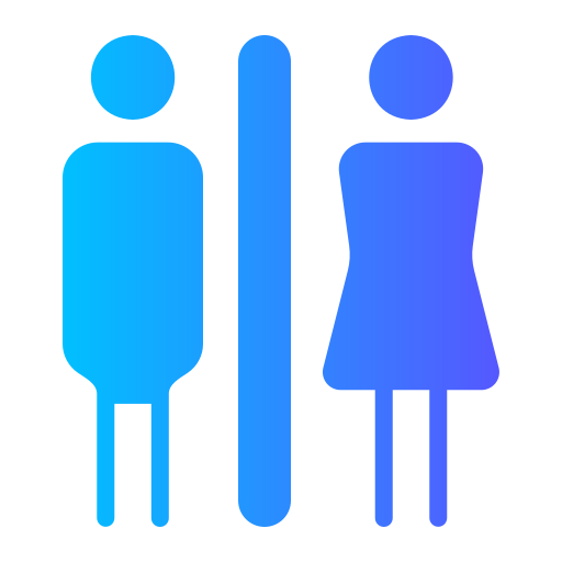 signes de toilette Icône gratuit