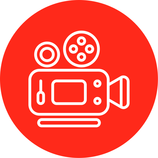 Video camera Generic Circular icon