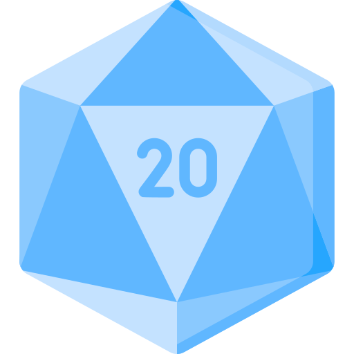D20 - Free shapes and symbols icons
