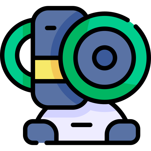 Robot Kawaii Lineal color icon