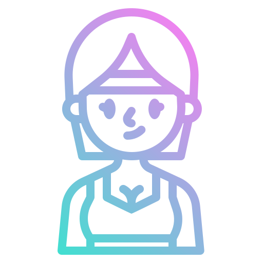 chica deportiva icono gratis