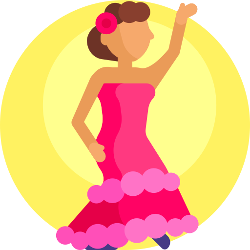 flamenco icono gratis