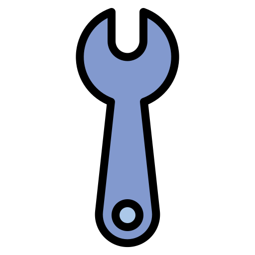 llave inglesa icono gratis