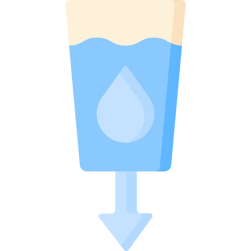 agua limpia icono gratis