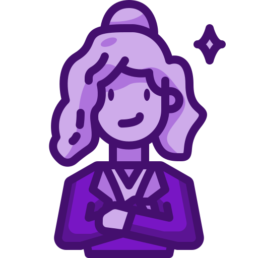 mujer de negocios icono gratis