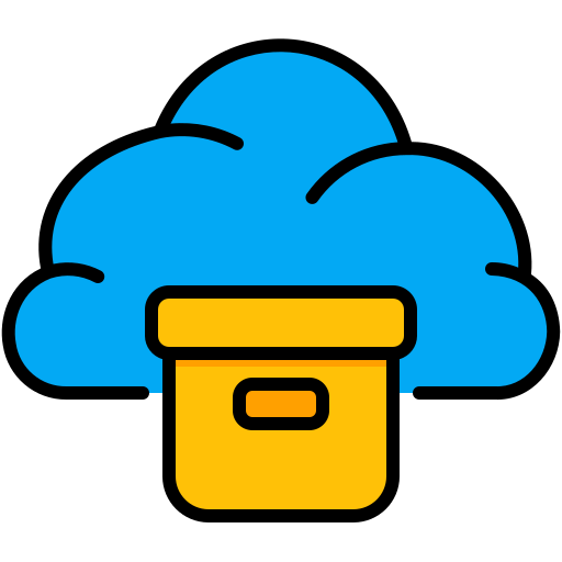 almacenamiento de datos icono gratis