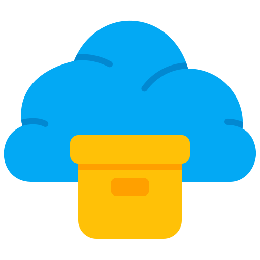 almacenamiento de datos icono gratis