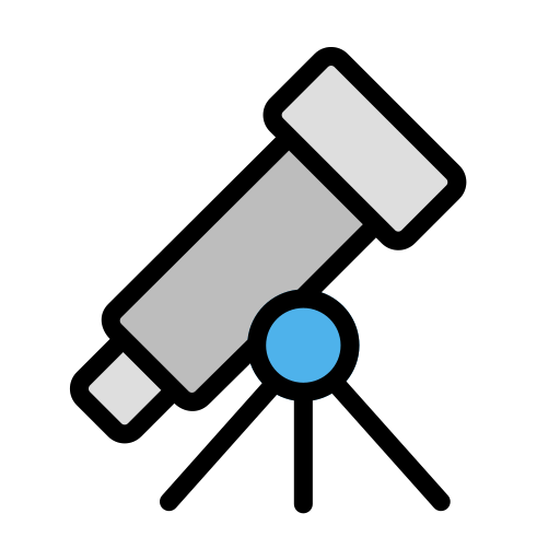 Telescope free icon