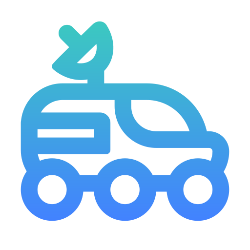 coche espacial icono gratis