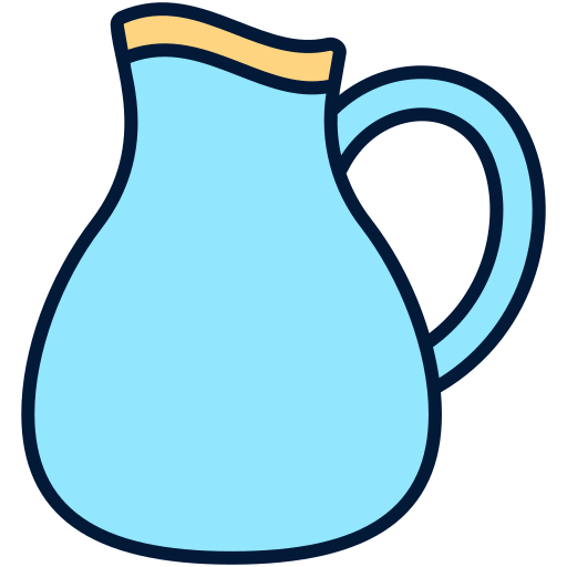 Jug Generic Outline Color icon