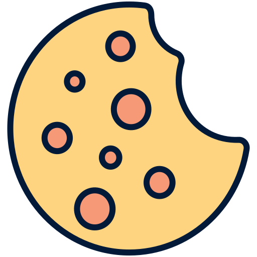 Cookie Generic Outline Color icon