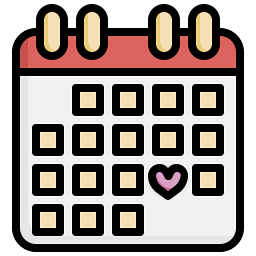 Calendar Generic Outline Color icon