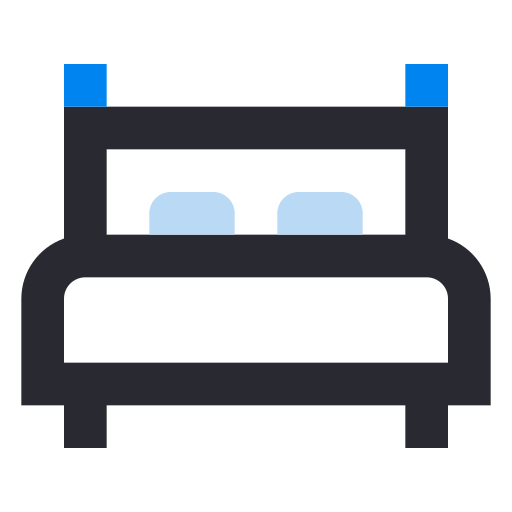 Bed - free icon