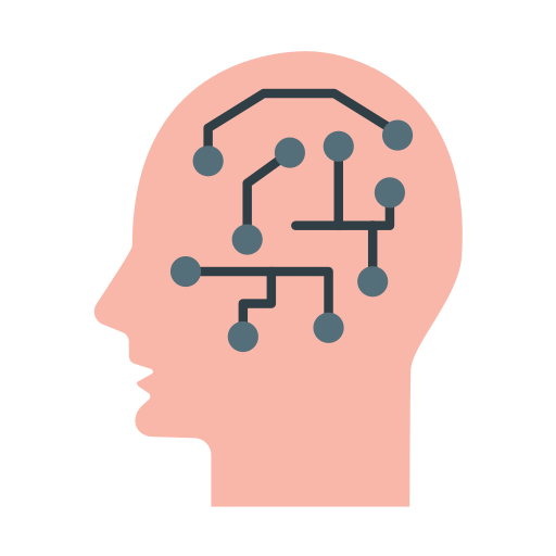 cerebro humano icono gratis