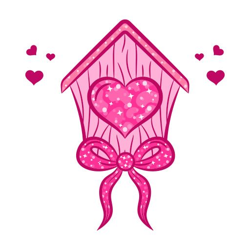 vogelhaus kostenlos Sticker