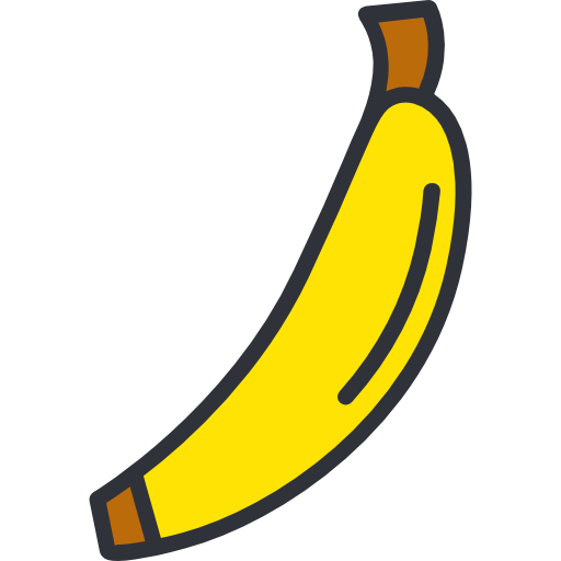 Banana Good Ware Lineal Color Icon