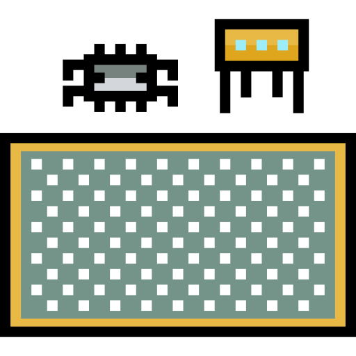 Components Detailed Straight Lineal Color Icon