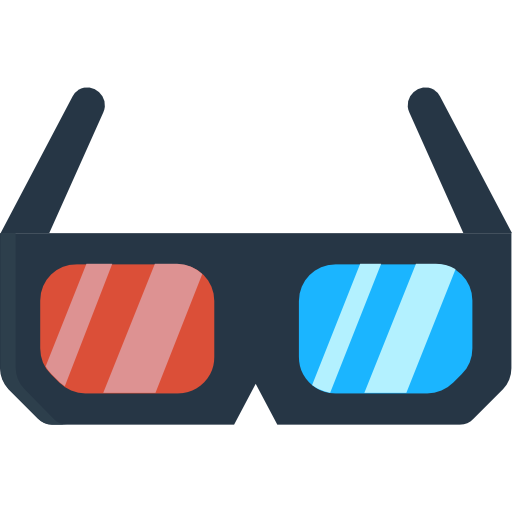 para ver Premedicación ventajoso Gafas 3d - Iconos gratis de cine