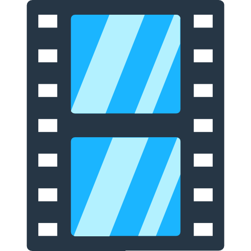 Film roll Good Ware Flat icon