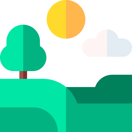 paisaje icono gratis