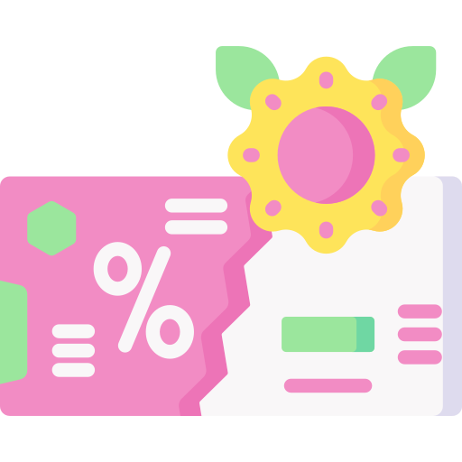 Coupon free icon Coupon free icon
