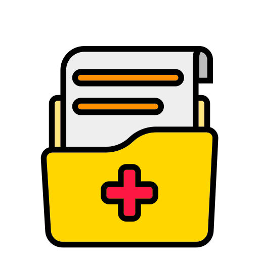 libro medico icono gratis