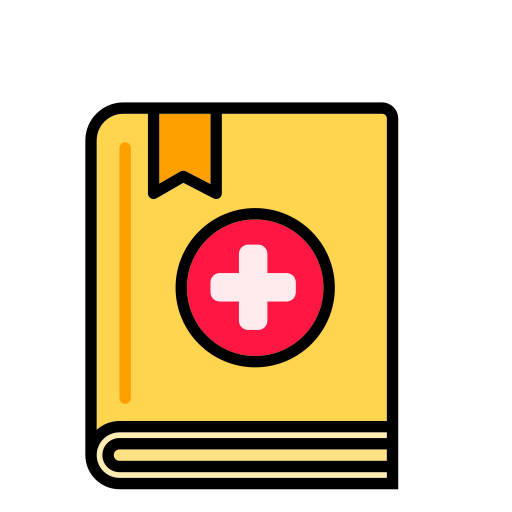 Medical book Generic Outline Color icon