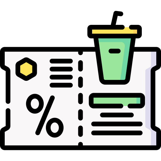Coupon free icon Coupon free icon