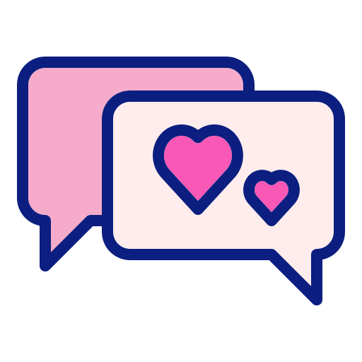 Chat bubble - Free valentines day icons