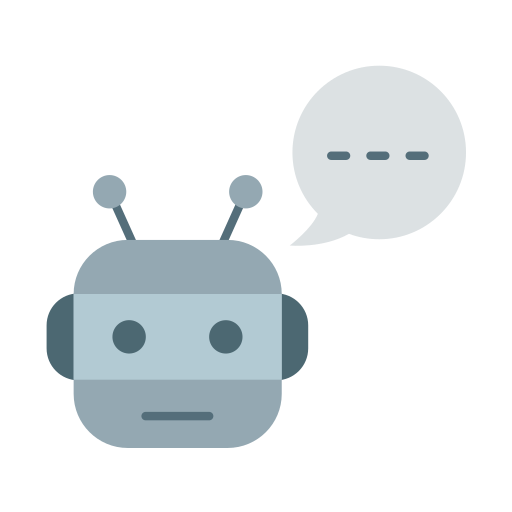 bot conversacional icono gratis