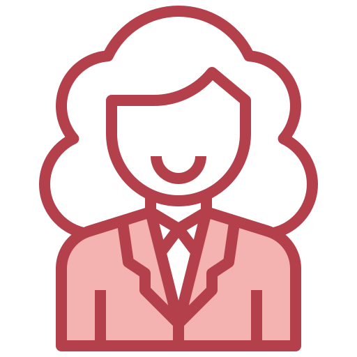 mujer de negocios icono gratis
