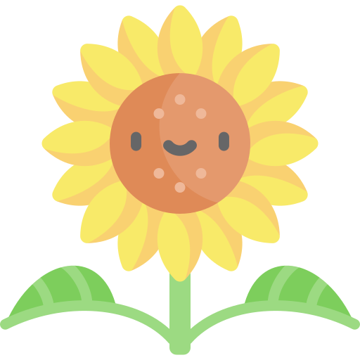 girassol grátis ícone