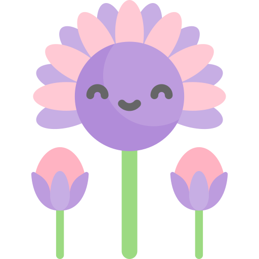 flores de cebollino icono gratis