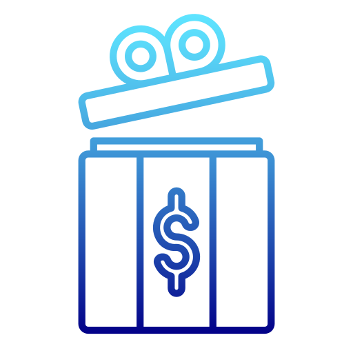 caja de regalo icono gratis