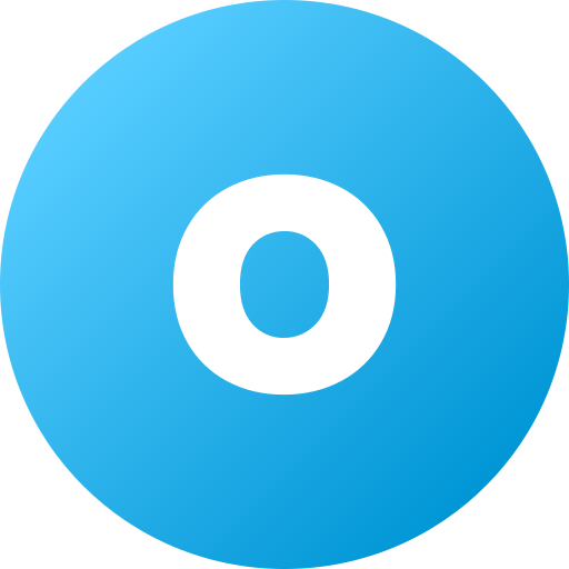 lettre o Icône gratuit