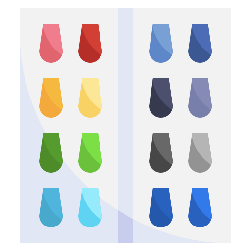 Nail color free icon Nail color free icon