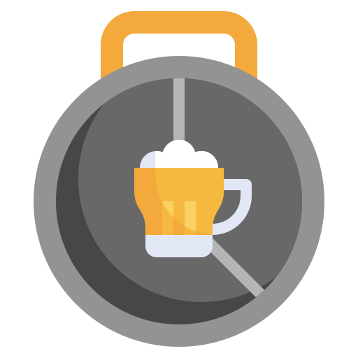 hora feliz icono gratis