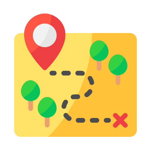 mapa icono gratis