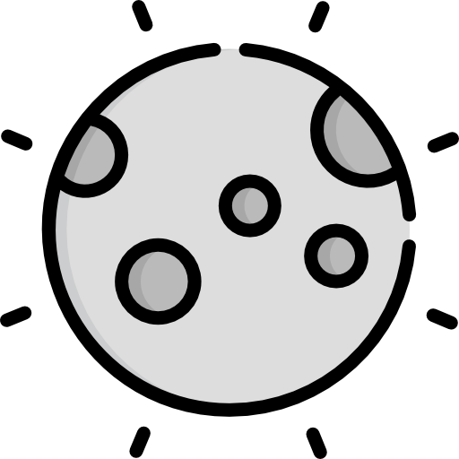 Moon Special Lineal color icon